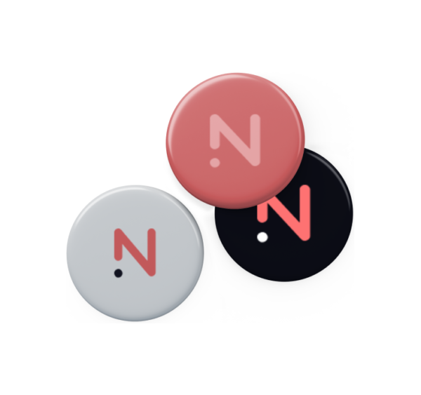 Nicol Badge - Set of 3